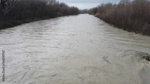 4k Fano River, Metauro River