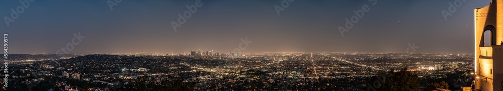 Los Angeles sunset (view from Griffith Observatory)