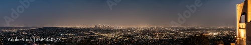 Los Angeles sunset (view from Griffith Observatory) © HandmadePictures