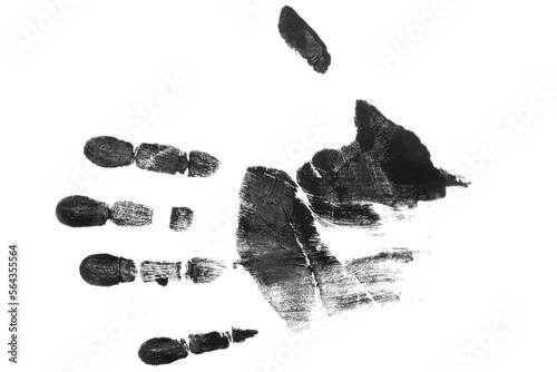 fingerprint hand palm texture png isolated 