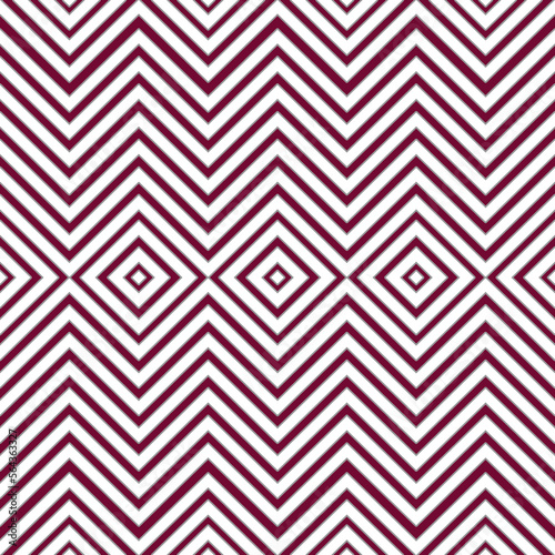 Pattern geometric shapes white with gray and maroon background
