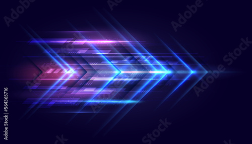 Modern abstract high-speed movement. Dynamic motion on the digital background. Movement technology pattern for banner or poster design background concept.