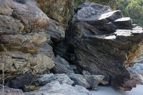 beach rock texture background