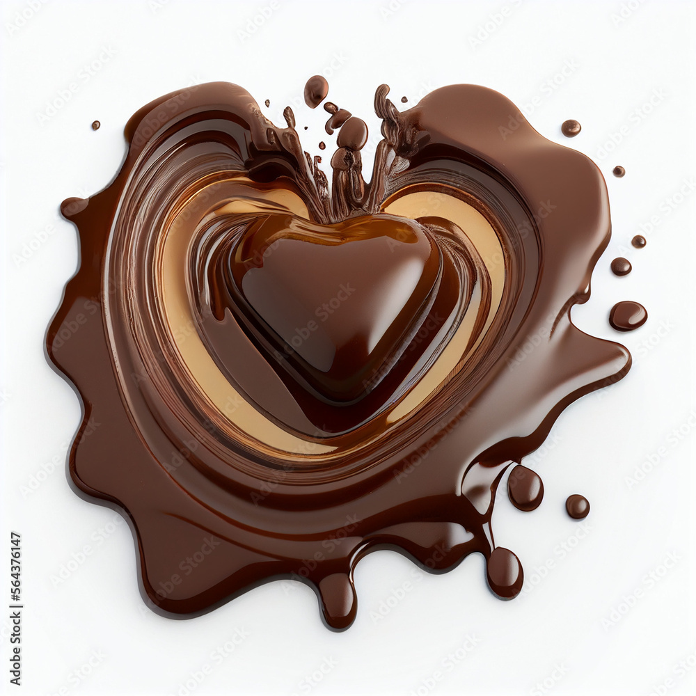 heart shape molten chocolate heart shape molten chocolate