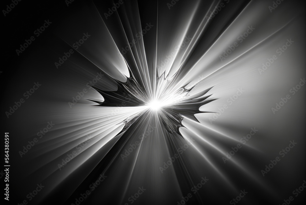 abstract silver background emanating rays of light abstract silver background emanating rays of light