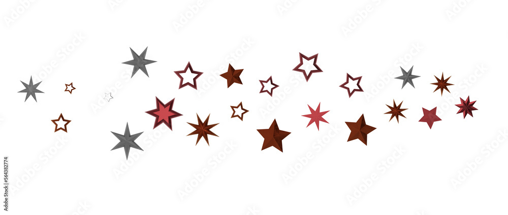 golden stars - in red golden stars - in red