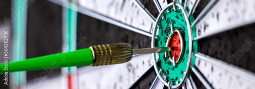 Dartboard with arrows.Darts game.Successful game.National English game.Target. Banner.