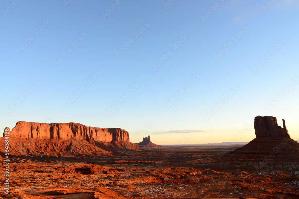 Sunrise Monument Valley Arizona Navajo Nation