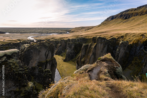 Fjaðrárgljúfur Canyon is a fantastic canyon located in the southeast part of Iceland close to the ring road near to Kirkjubæjarklaustur. Fjadrargljufur 