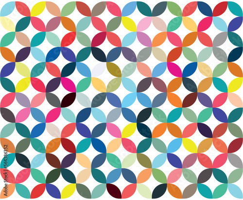 Colorful pattern background design