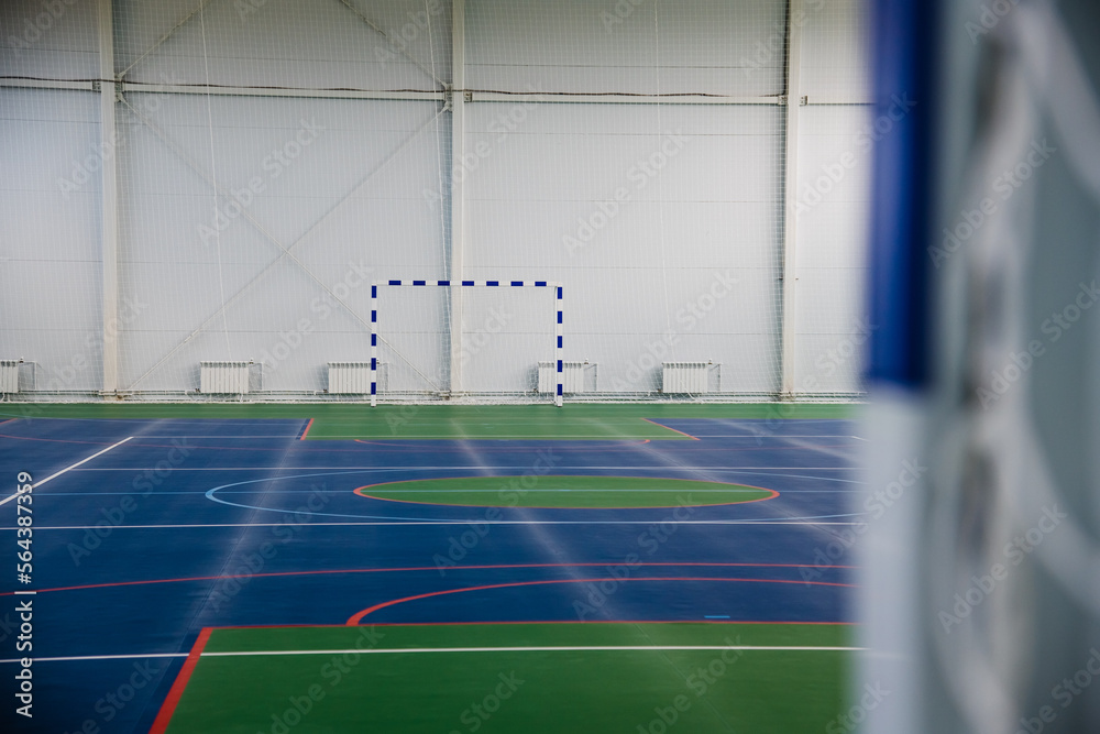Obraz premium Interior of the school sports hall