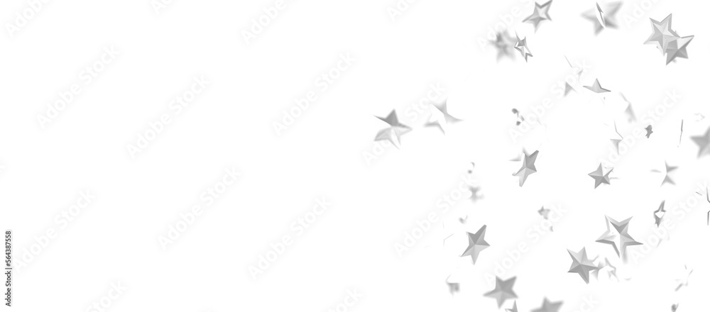 stars background, sparkle lights confetti falling. magic shining Flying christmas stars on night
