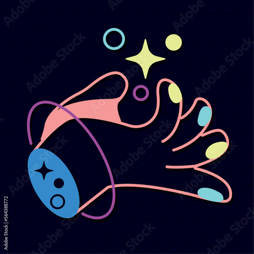 hand human esoteric style