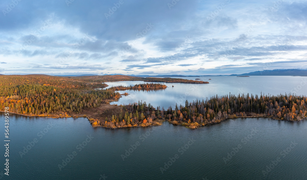 Murmansk region, Apatity. Northern nature, Khibiny Mountains