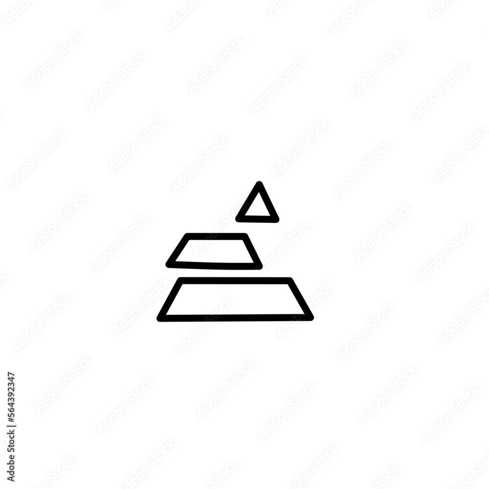 Pyramid chart Pyramid chart