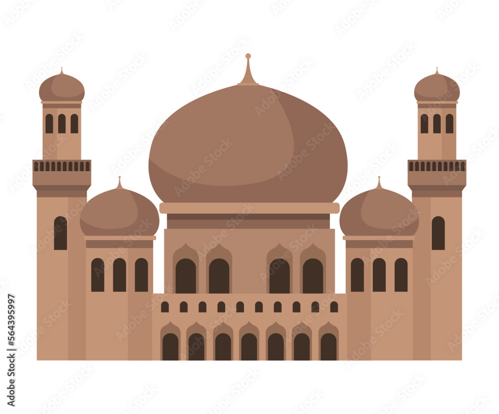 Fototapeta premium muslim mosque facade