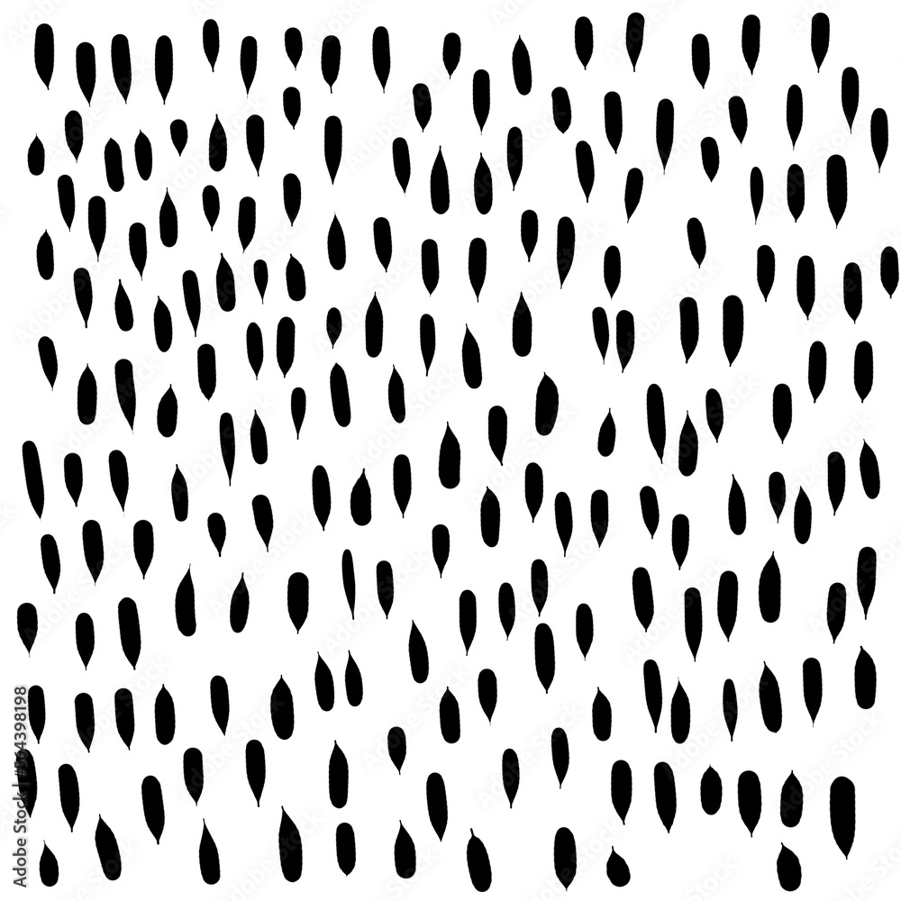 Black and white pattern from smears.
Pattern of black specks in the form of feathers Black and white pattern from smears.
Pattern of black specks in the form of feathers