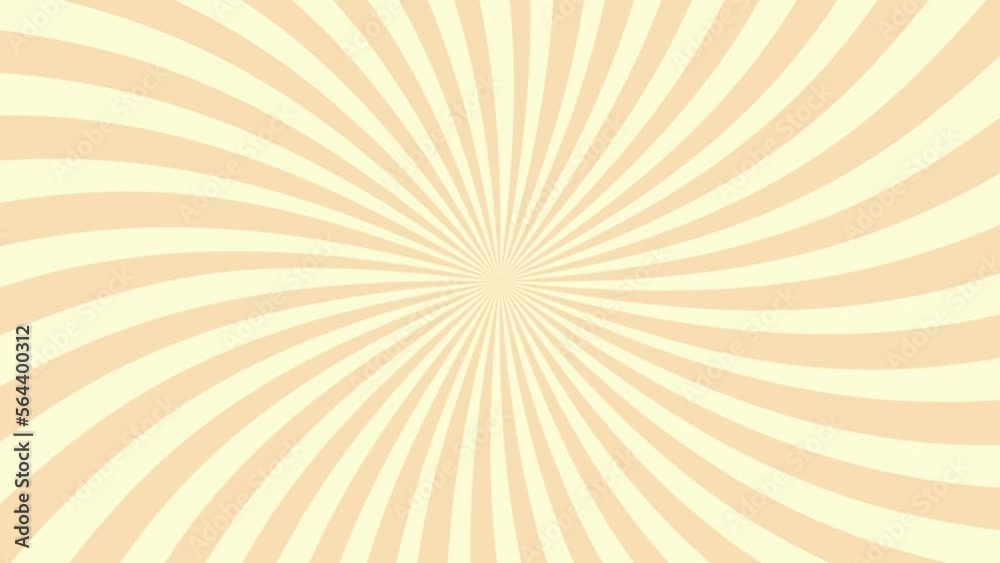 Spiral Orange Background