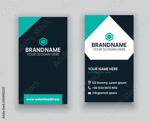 Creative modern business card