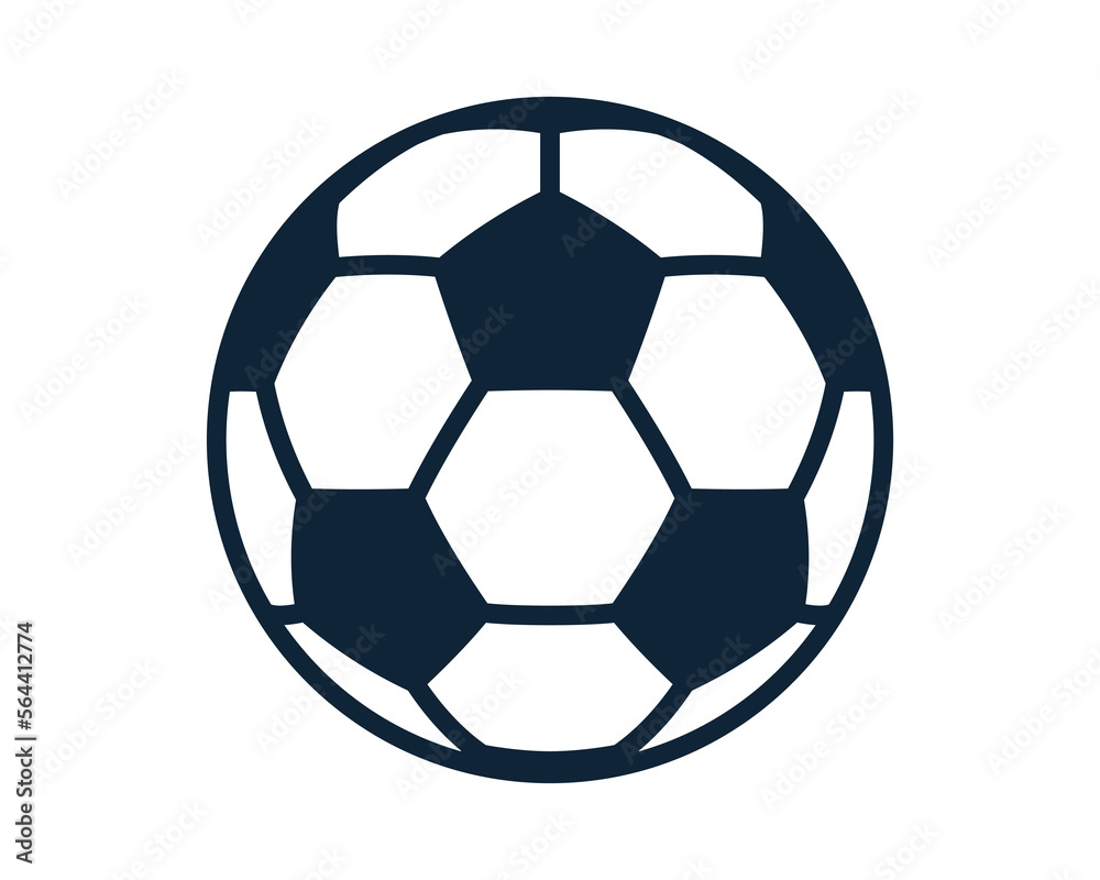 Soccer ball icon. Football game ball icons Soccer ball icon. Football game ball icons