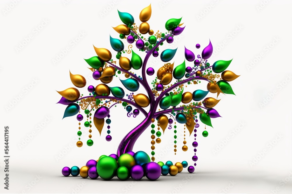 Mardi Gras Tree Decorations - Free photo on Pixabay - Pixabay