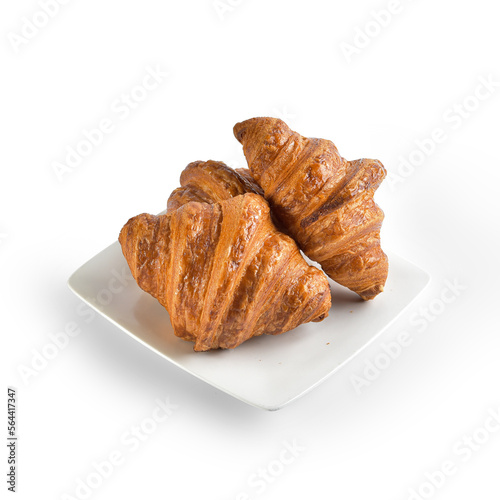 Fotografie, Tablou Croissant in American style
