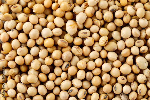Top View Soybean Food Background