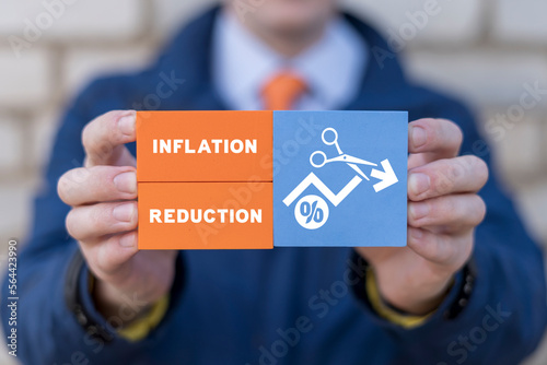 Inflation Reduction Act Law Business Finance Economy Crisis concept. photo