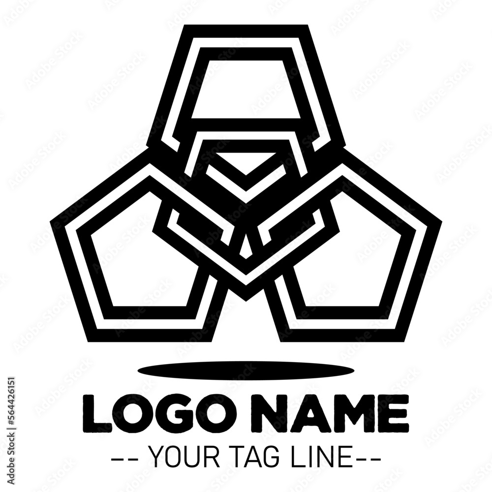 simple Geometric logo design in black and white color create with bassic shape fo traditional ethnic pattern simple Geometric logo design in black and white color create with bassic shape fo traditional ethnic pattern