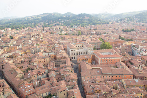 Beautiful view of the center of Bologna, Italy