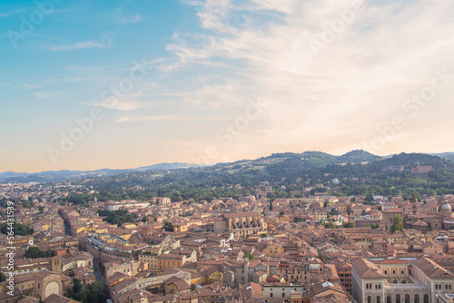Beautiful view of the center of Bologna, Italy © marinadatsenko