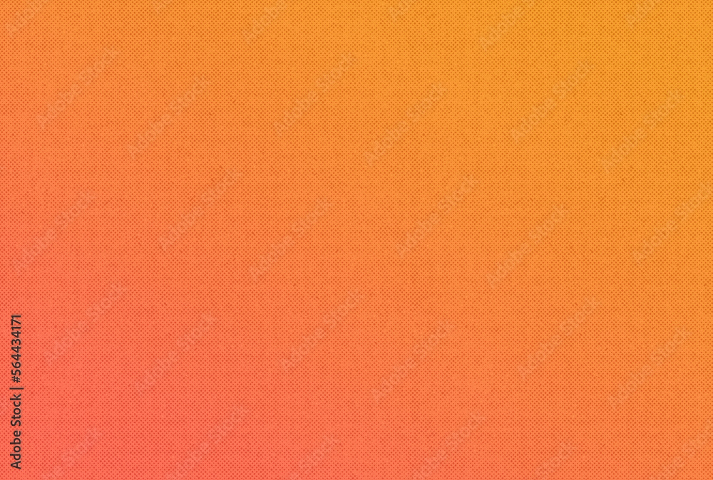 Fototapeta premium Orange grainy gradient grunge background, abstract halftone banner design