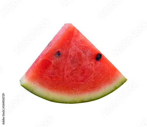 Sliced of watermelon isolated transparent png