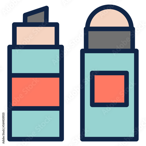 deodorant filled line icon