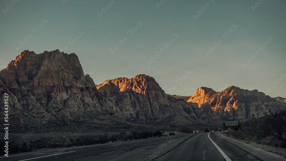 Fototapeta premium road in mountains