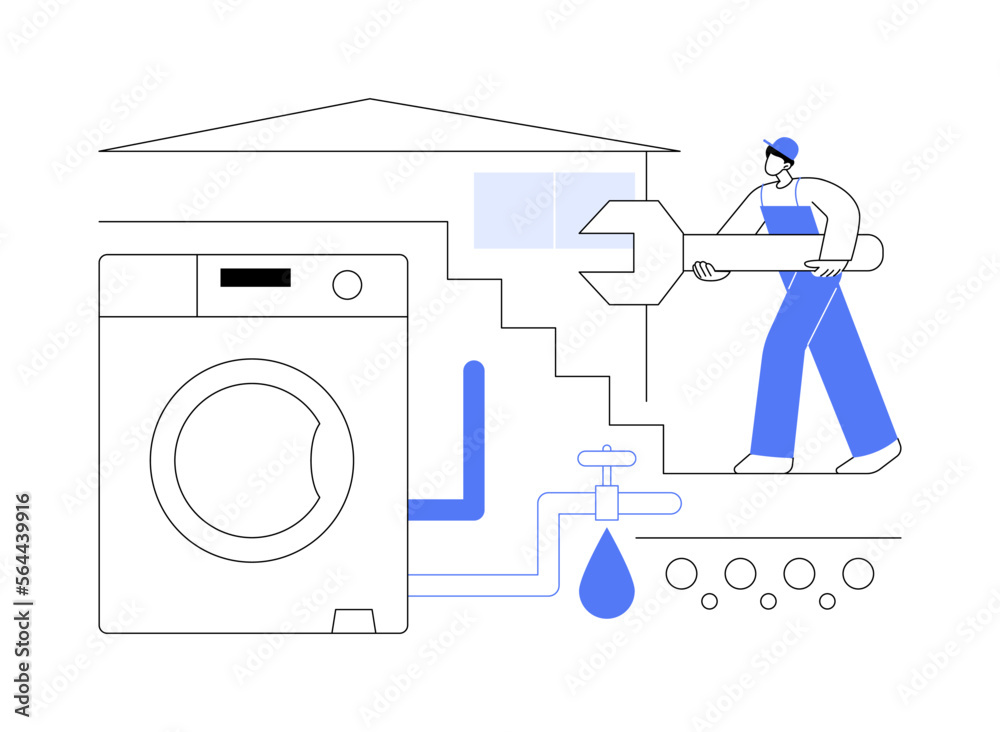 Basement services abstract concept vector illustration. Basement services abstract concept vector illustration.