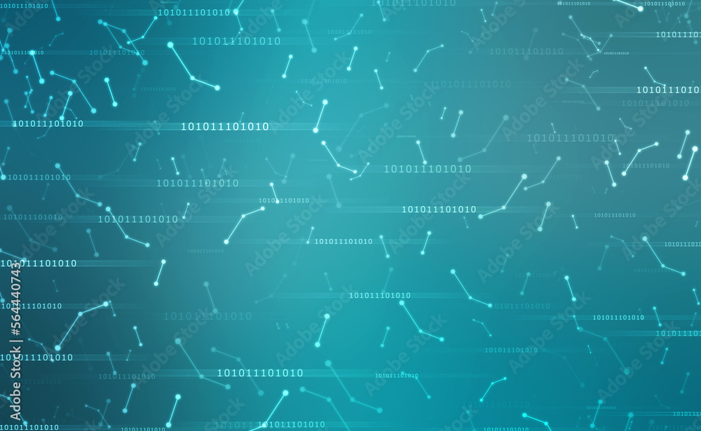 Fototapeta premium Abstract futuristic circuit board Illustration, Circuit board with various technology elements. Circuit board pattern for digital abstract technology background