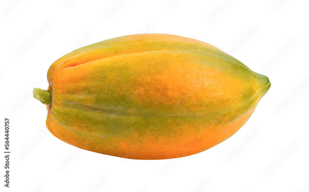 Ripe papaya fruit with seeds isolated on transparent png Ripe papaya fruit with seeds isolated on transparent png