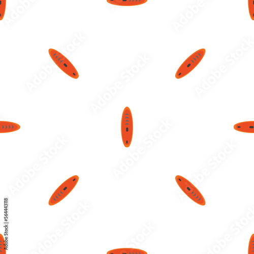 Red surfboard pattern seamless background texture repeat wallpaper geometric vector