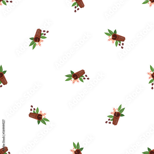 Cacao butter pattern seamless background texture repeat wallpaper geometric vector