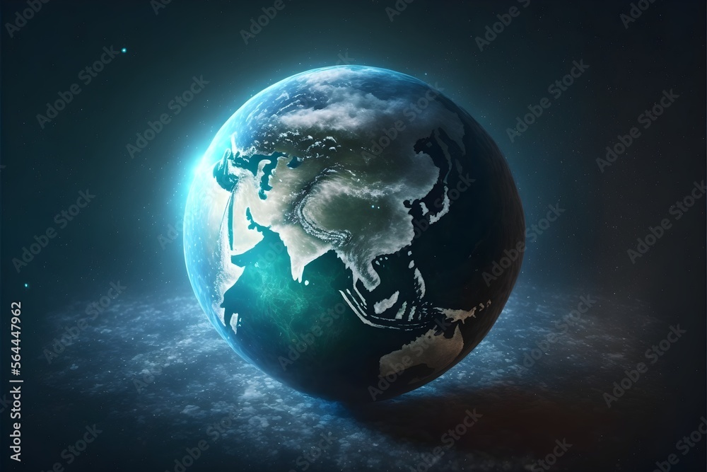 International earth day. Generative AI. International earth day. Generative AI.