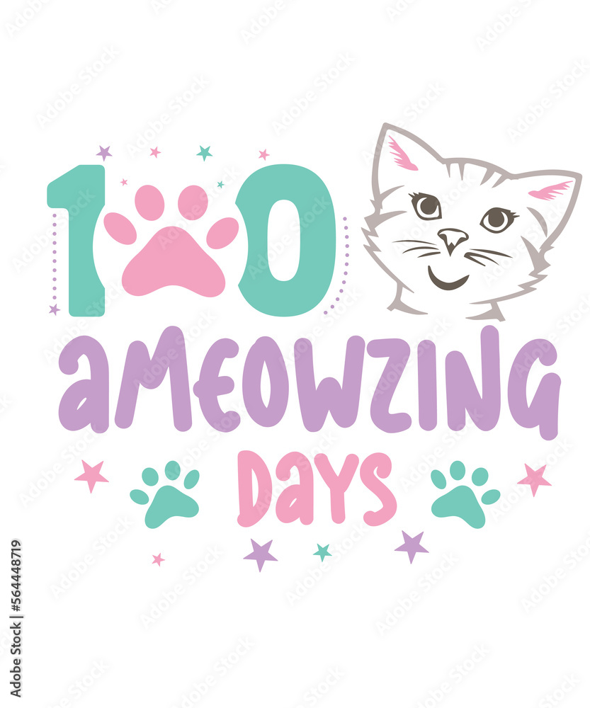 100 Ameowzing Days Svg, 100 days of school Svg, Cat School Cut File, Kitty Face Png, 100th Day of School Digital File, Funny Cat Saying Svg
100 Ameowzing Days Svg, 100 days of school Svg, Cat School Cut File, Kitty Face Png, 100th Day of School Digital File, Funny Cat Saying Svg