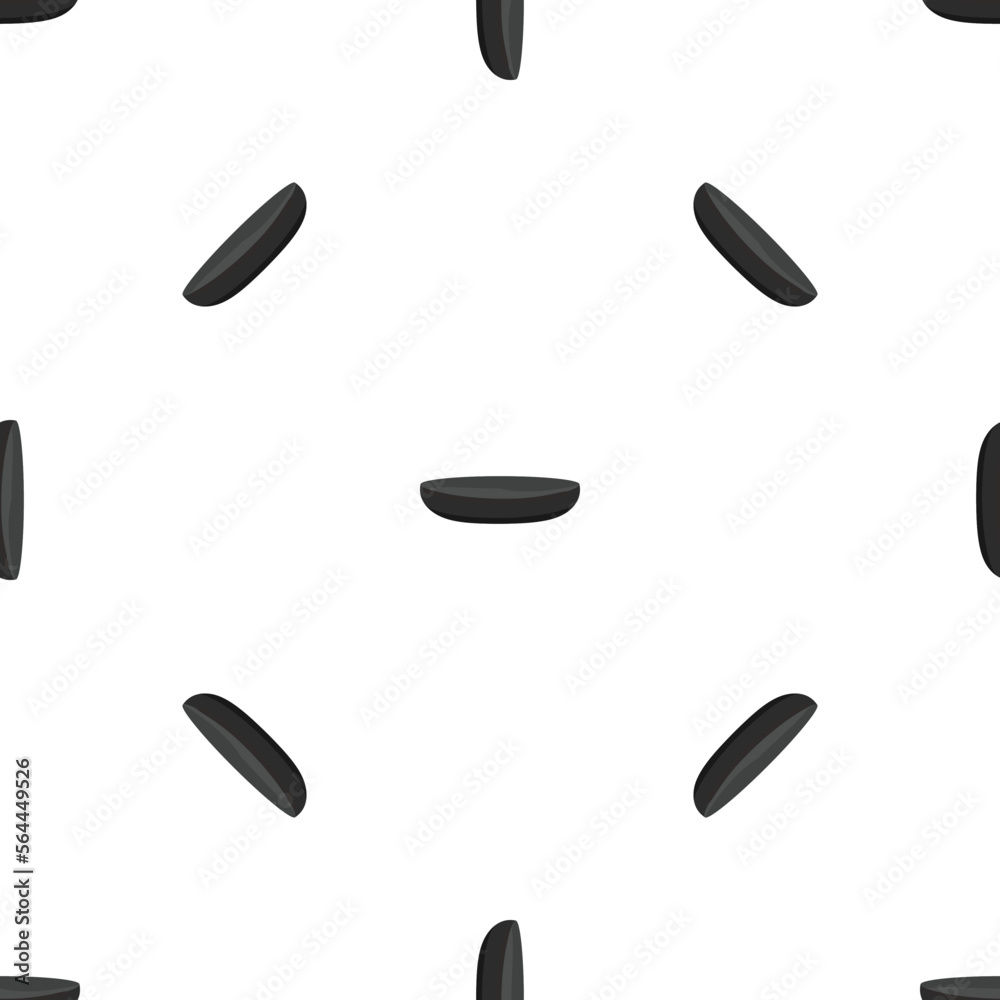 Black burger bun pattern seamless background texture repeat wallpaper geometric vector Black burger bun pattern seamless background texture repeat wallpaper geometric vector