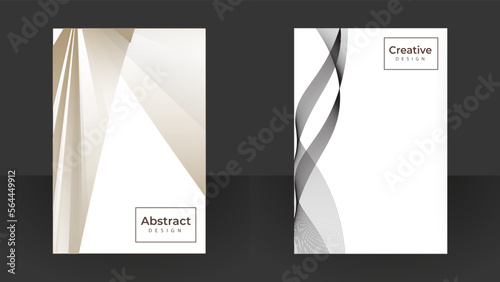Abstract colourful creative templates with dynamic shapes. Cards, color covers set. Geometric design.