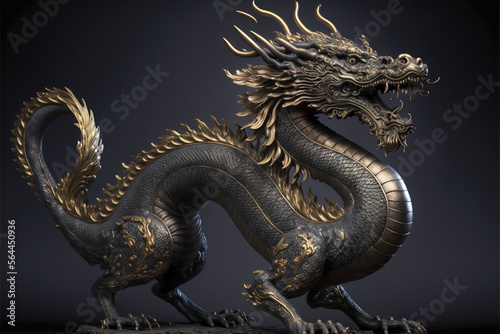 Fotografia Traditional Chinese dragon