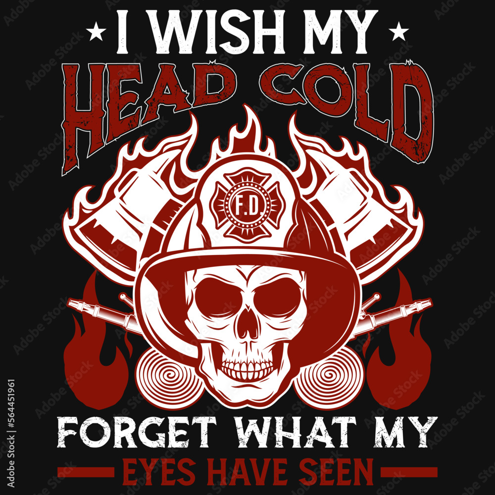 Firefighters graphic tshirt design Firefighters graphic tshirt design
