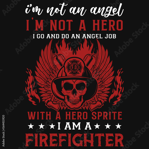 Firefighters  tshirt design