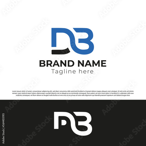 DB Letter Initial Logo Design vector Template,
Creative Letter DB Logo, DB Minimal Business Logo, DB logo joint logotype - vector illustration