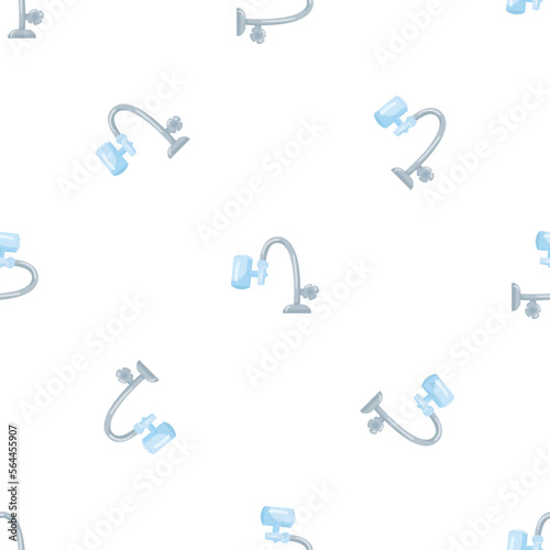 Water tap filter pattern seamless background texture repeat wallpaper geometric vector