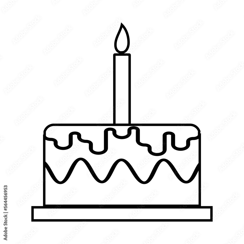 birthday cake icon birthday cake icon